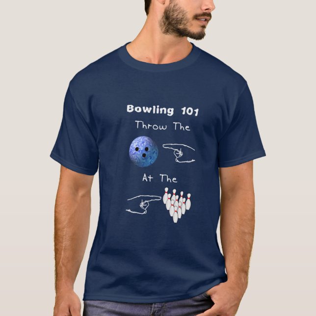 Bowling for Dummies T-Shirt (Front)