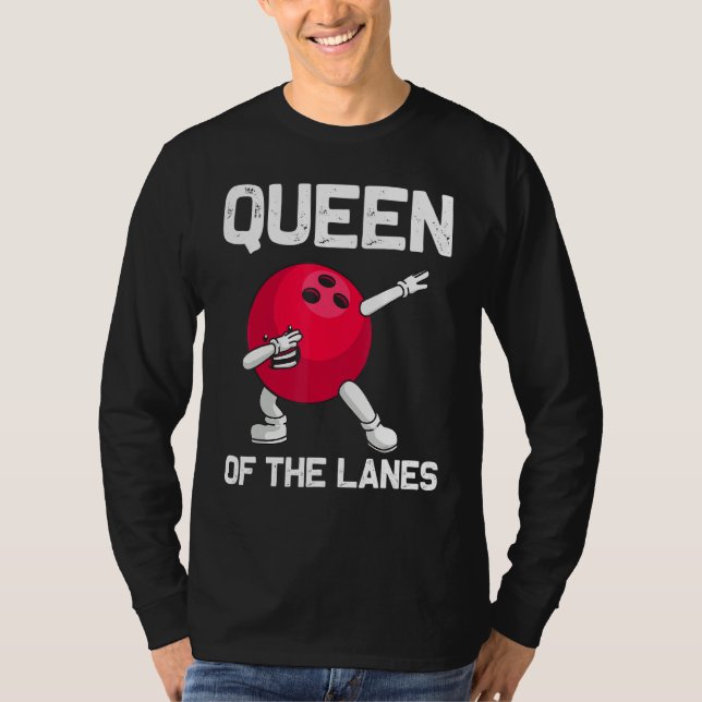 Bowling For Women Grandma Bowler Game Lane Sport T-Shirt (Front)