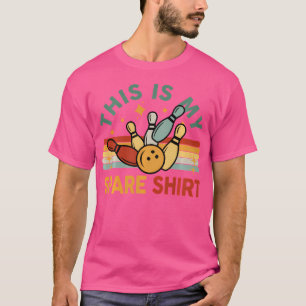 Bowling- Funny Bowling This Is My Spare T-Shirt