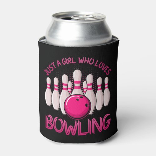 Bowling Gift For Girls Women Bowling Game Bowlers Can Cooler