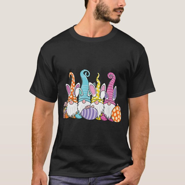Bowling Gnome Bowling Gnomes Funny Gnome Bowling T-Shirt (Front)