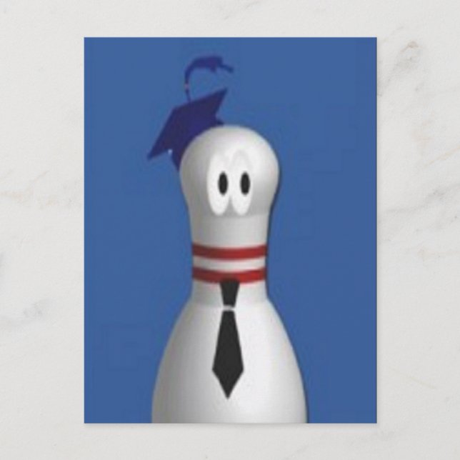 Bowling Grad Postcard (Front)