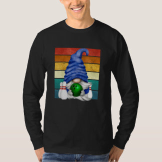 Bowling Graphic for Grandpa Vintage Lover Retro Bo T-Shirt