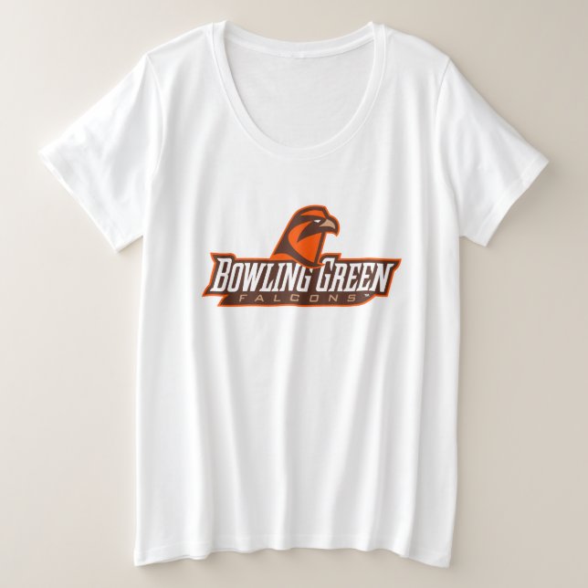 Bowling Green Falcons Plus Size T-Shirt (Design Front)