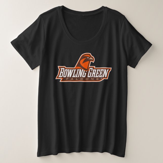 Bowling Green Falcons Plus Size T-Shirt (Design Front)