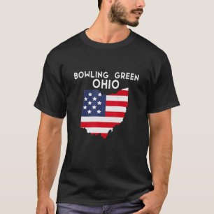 Bowling Green Ohio USA State America Travel Ohioan T-Shirt
