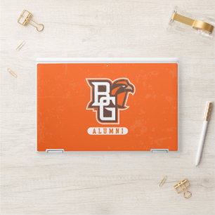 Bowling Green State Alumni Distressed HP Laptop Skin