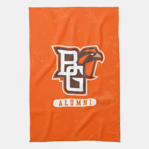 Bowling Green State Alumni Distressed Kitchen Towel