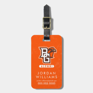 Bowling Green State Alumni Distressed Luggage Tag