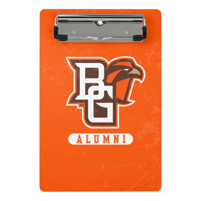 Bowling Green State Alumni Distressed Mini Clipboard (Front)