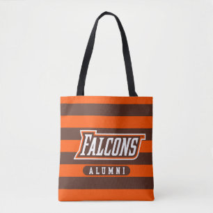 Bowling Green State Alumni Stripes Tote Bag