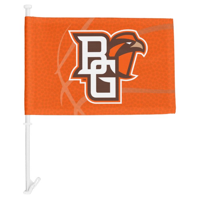 Bowling Green State Basketball Car Flag (Front)
