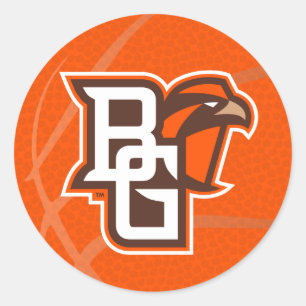 Bowling Green State Basketball Classic Round Sticker