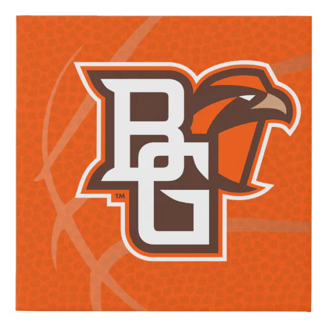 Bowling Green State Basketball Faux Canvas Print Zazzle