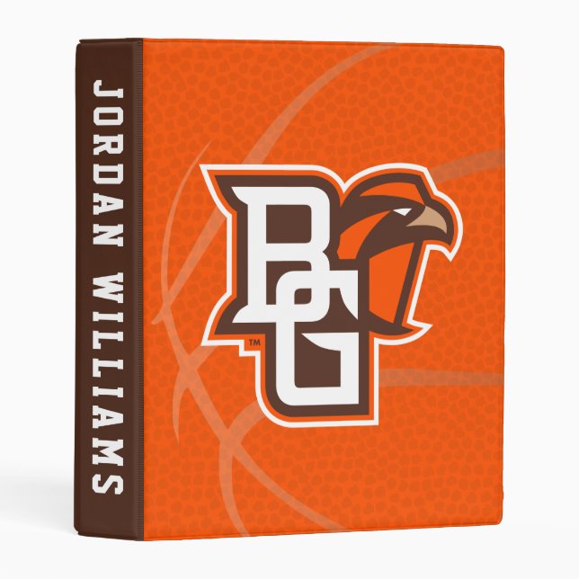 Bowling Green State Basketball Mini Binder (Front/Spine)