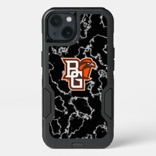 Bowling Green State Black Marble iPhone 13 Case