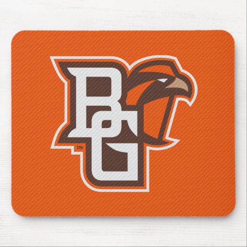Bowling Green State Carbon Fiber Pattern Mouse Pad