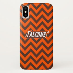 Bowling Green State Chevron Pattern iPhone X Case
