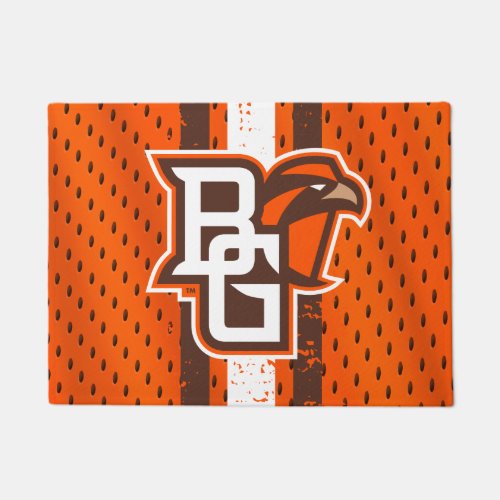 Bowling Green State Football Jersey Doormat