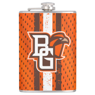 Bowling Green State Football Jersey Flask