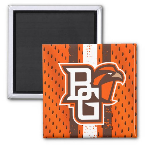 Bowling Green State Football Jersey Magnet