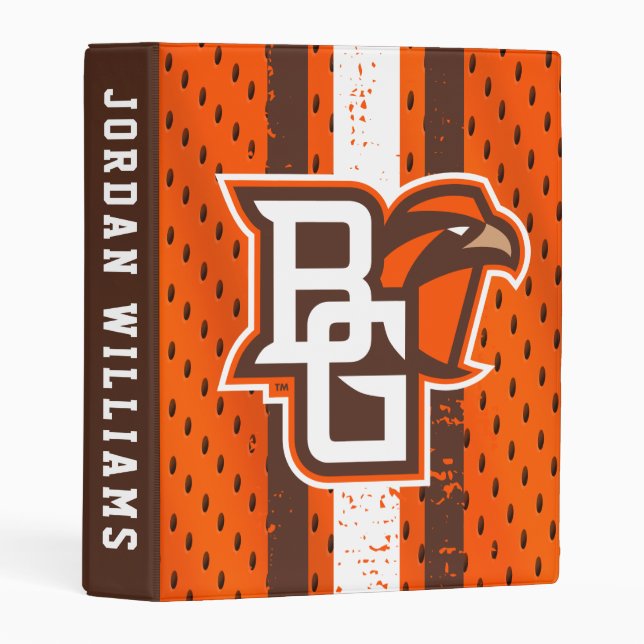 Bowling Green State Jersey Mini Binder (Front/Spine)