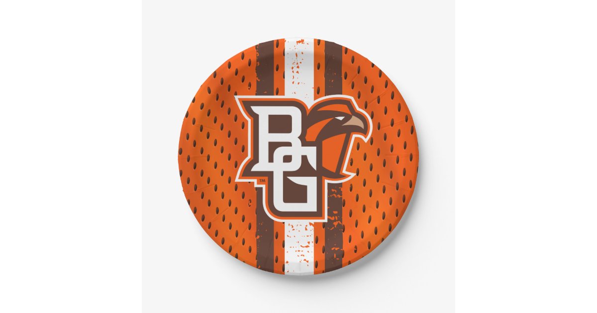 Bowling Green State Jersey Paper Plate | Zazzle.com