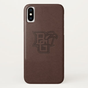 Bowling Green State Leather iPhone X Case