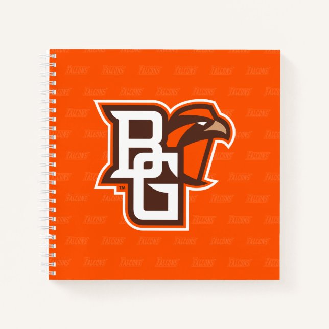 Bowling Green State Logo Watermark Notebook (Front)