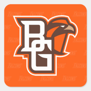 Bowling Green State Logo Watermark Square Sticker