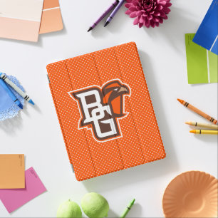 Bowling Green State Polka Dot Pattern iPad Smart Cover