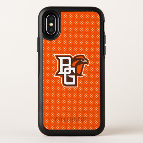 Bowling Green State Polka Dot Pattern OtterBox Symmetry iPhone XS Case