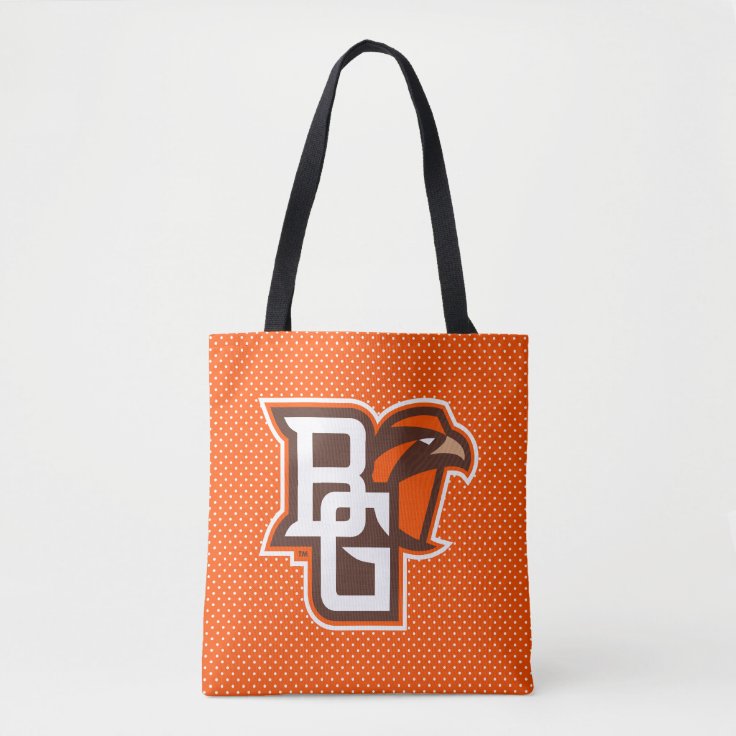 Bowling Green State Polka Dot Pattern Tote Bag Zazzle