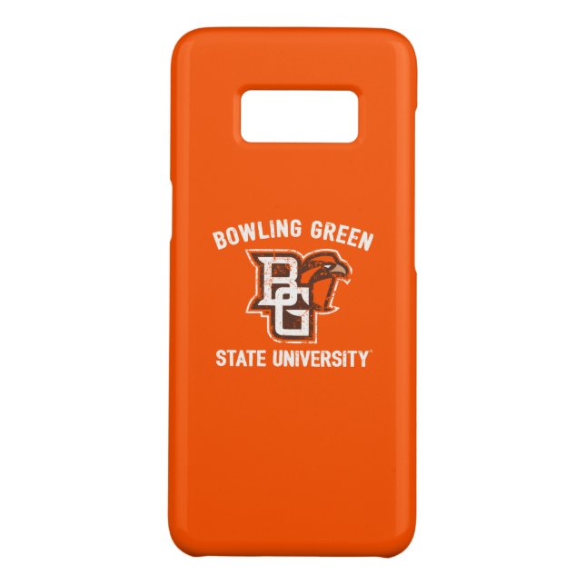 Bowling Green State University Distressed Case-Mate Samsung Galaxy Case (Back)