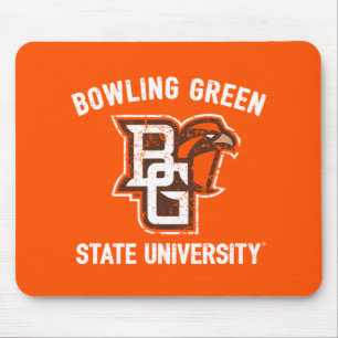 Bowling Green State University Distressed Mouse Pad