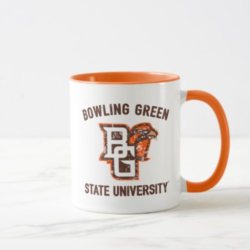 Bowling Green State University Distressed Mug