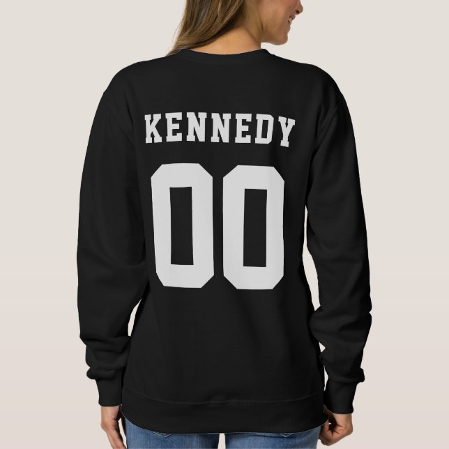 Bowling Green State University Distressed Sweatshirt (Back)