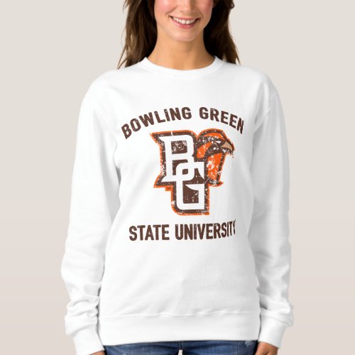 Bowling Green State University Distressed Sweatshirt