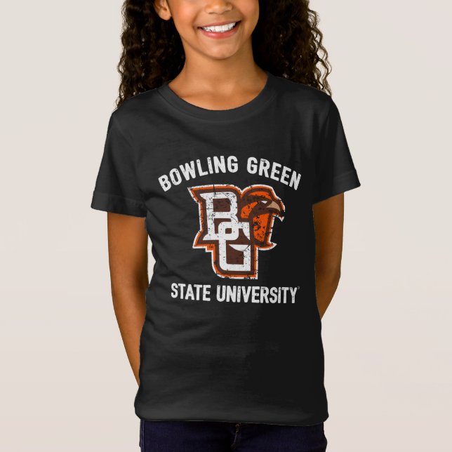 Bowling Green State University Distressed T-Shirt (Front)