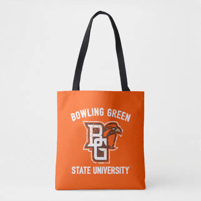 Bowling Green State University Distressed Tote Bag | Zazzle