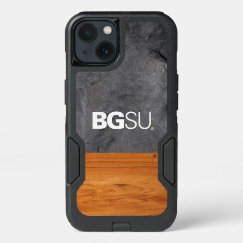 Bowling Green State Wood Cement iPhone 13 Case