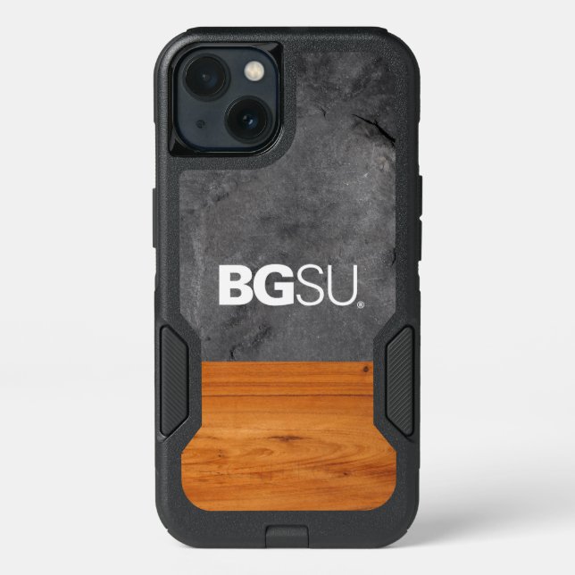 Bowling Green State Wood Cement Otterbox iPhone Case (Back)