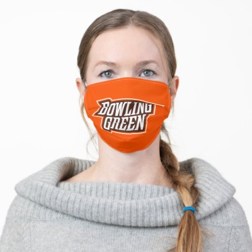 Bowling Green Wordmark Adult Cloth Face Mask