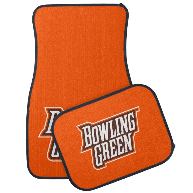 Bowling Green Wordmark Car Floor Mat (Set)