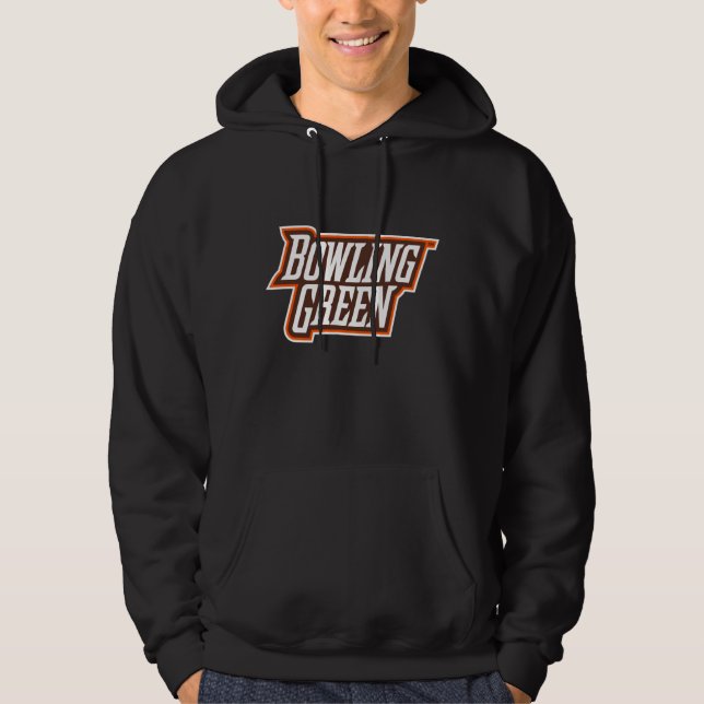 Bowling Green Wordmark Hoodie (Front)