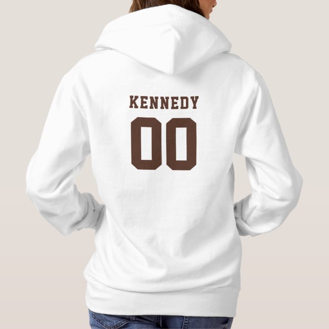 Bowling Green Wordmark Hoodie (Back)