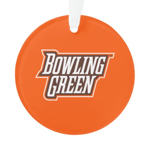 Bowling Green Wordmark Ornament