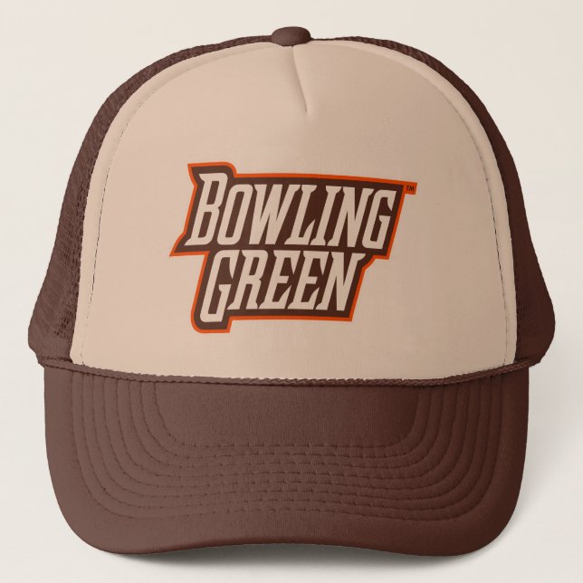 Bowling Green Wordmark Trucker Hat (Front)
