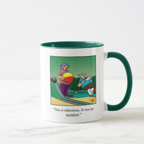 Bowling Humor Mug Gift