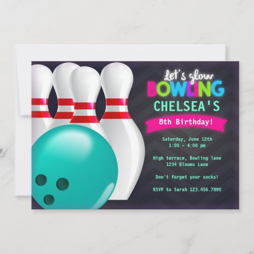 Bowling Invitation